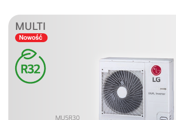 LG agregat Multi Split 5×1 8,8 kW